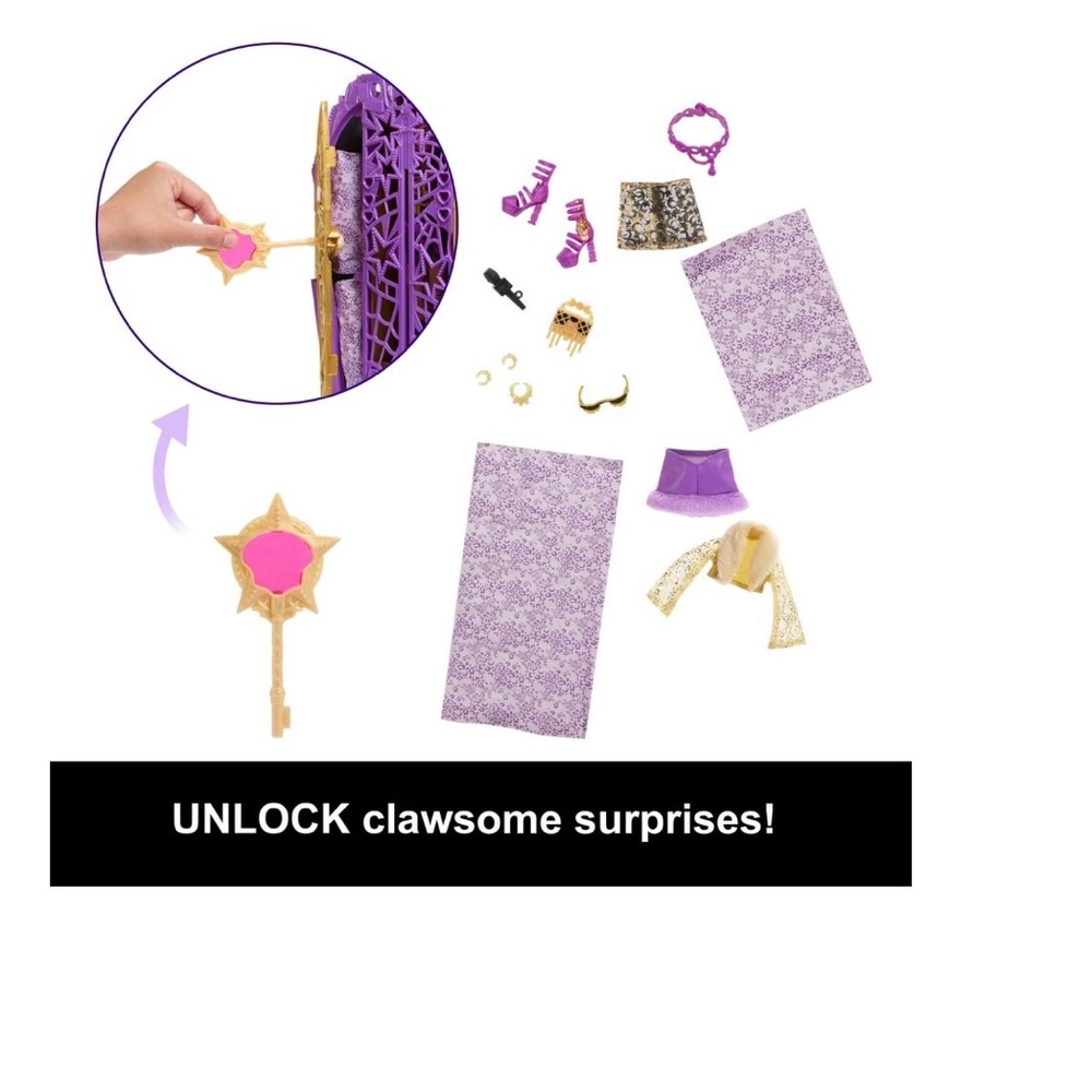 Monster High Skulltimate Secrets Hauntlywood Mystery Doll , Clawdeen Wolf. NEW!! - Picture 4 of 8